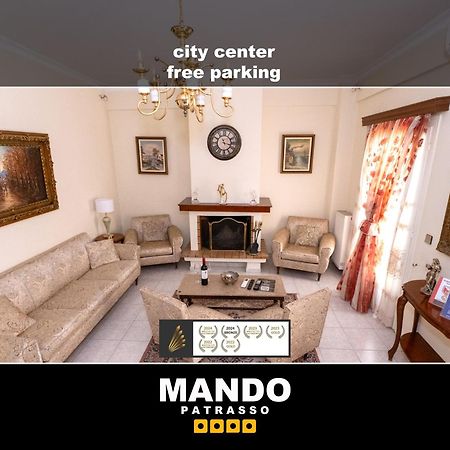 Mando Patrasso - Classical Apartment In The Center Of Patras With Free Parking Bagian luar foto